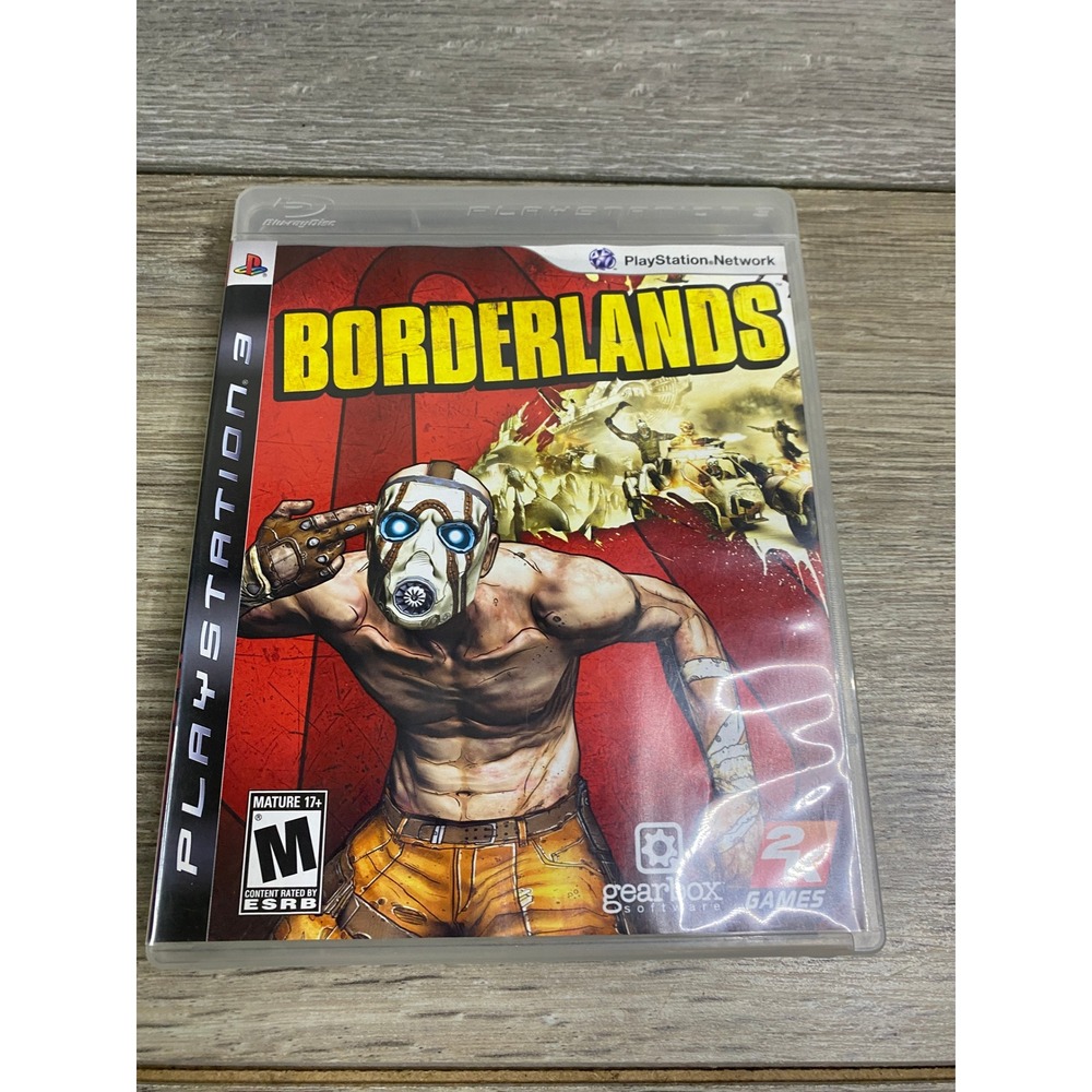 Borderlands Sony PlayStation 3 PS3 2009 First Person Shooter RPG BLUS-30386